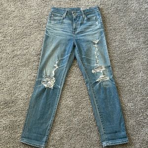 AG Jeans the Phoebe high waisted tapered leg 27R